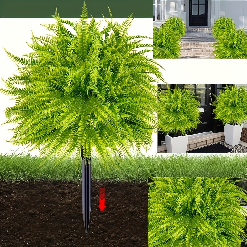 2 ชิ้น - ต้นเฟิร์นปลอมขนาด 44  - Dracaena Marginata บทวิจารณ์และราคา