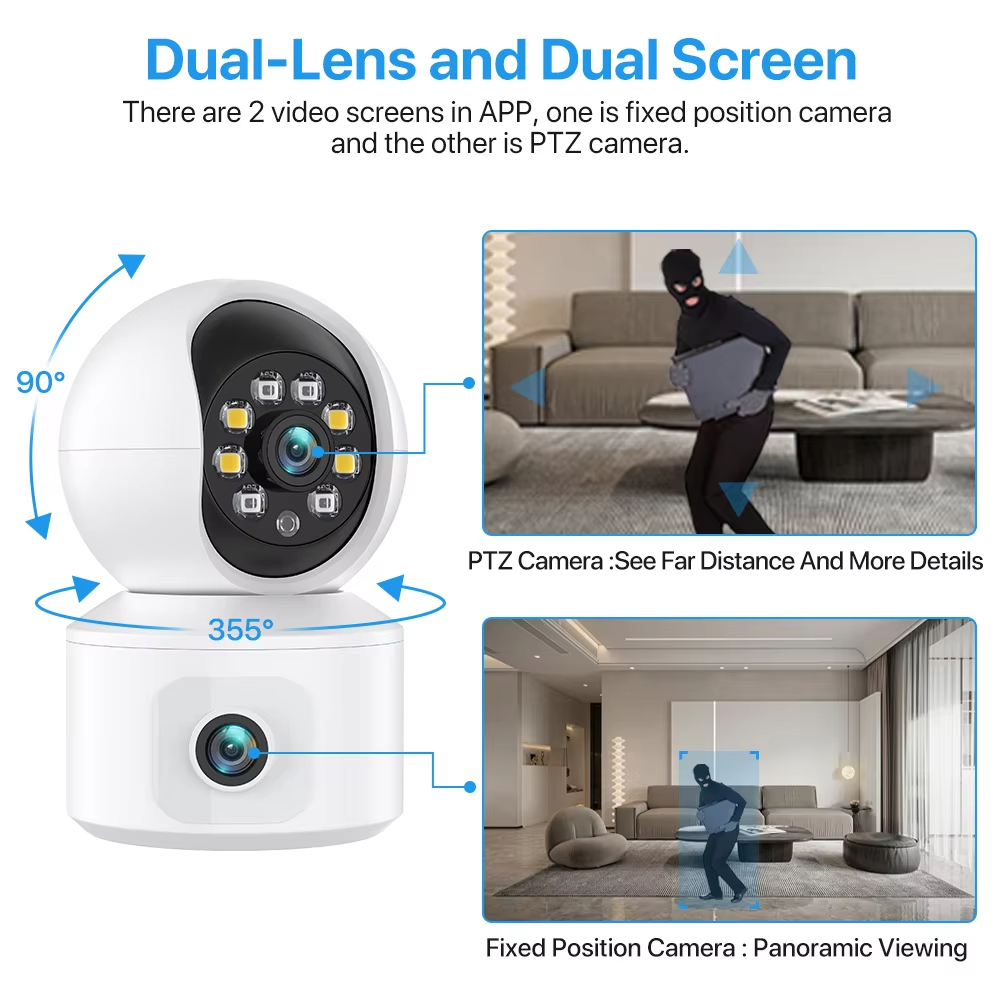 กล้องวงจรปิด WiFi IP 6MP ICSEE - Eufy Camera E220 บทวิจารณ์และราคา